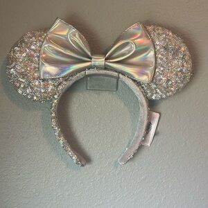Walt Disney World Silver Mini Mouse Ears